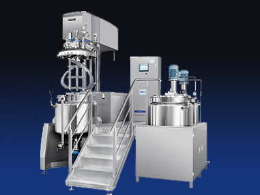 SME-BE500L真空乳化機，下均質(zhì)螺帶攪拌